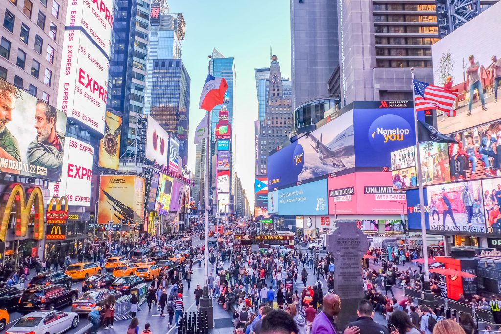 Times Square is something you have to put on your three-day itinerary for New York City