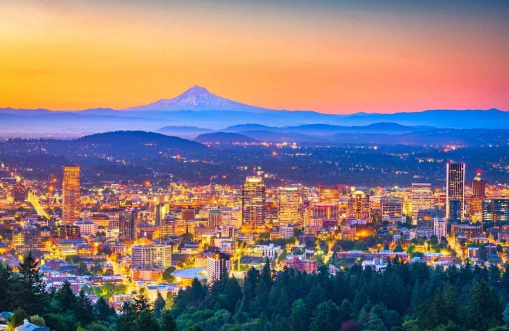 One of the spunkiest USA weekend trips is Portland, Oregon.
