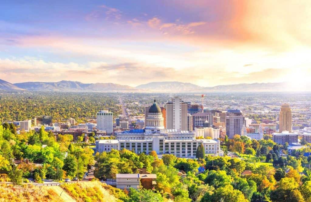 One of the coolest USA weekend getaways is Salt Lake City.