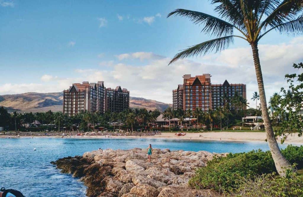 If you're looking for the best winter trips in the U.S., be sure to check out Disney's Aulani Resort. 