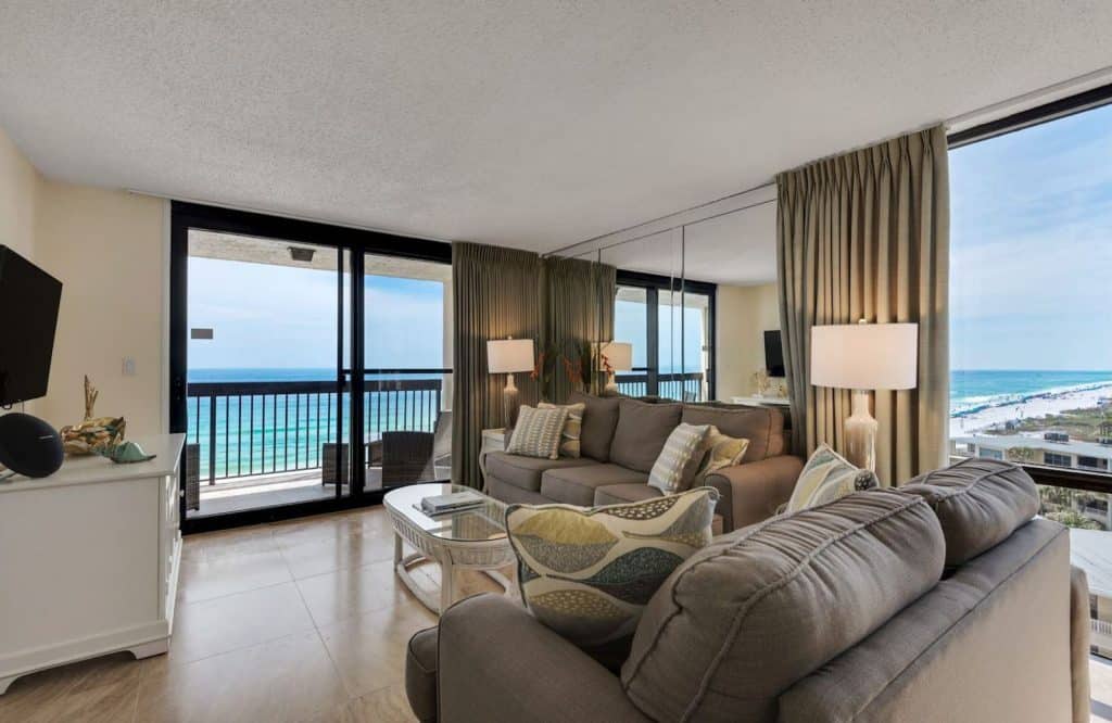 This resort condo is one of many Airbnbs in Destin.