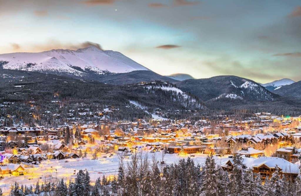 Breckenridge is one of the best winter towns in Colorado.