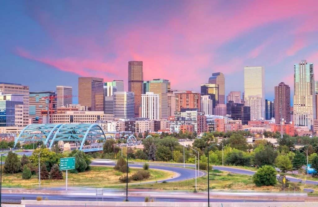 One of the best winter towns in Colorado is Denver.