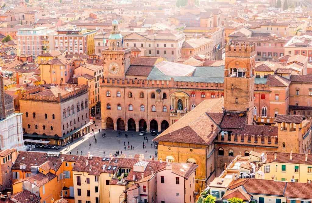 Bologna is deemed one of the prettiest cities in Italy.