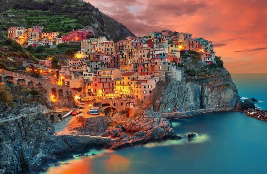 Cinque Terre is one of the most iconic and prettiest cities in Italy.