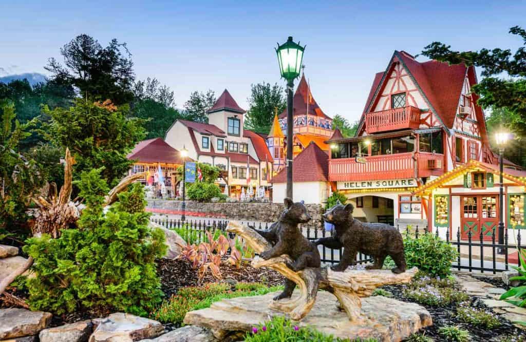 One of the best getaways on the East Coast is Helen, Georgia.