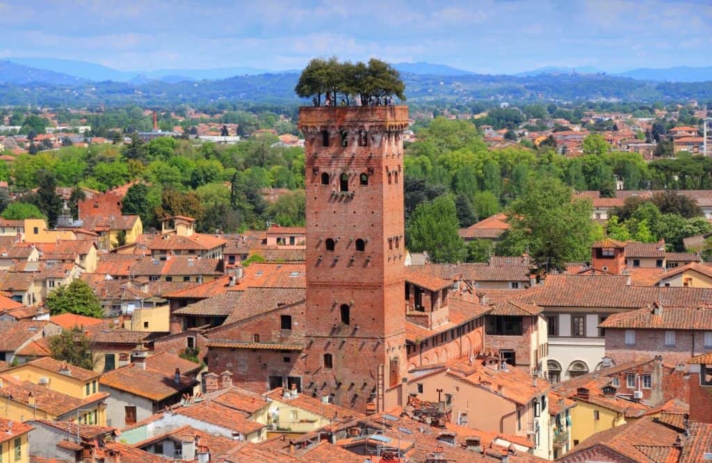 One of the prettiest cities in Italy is Lucca.