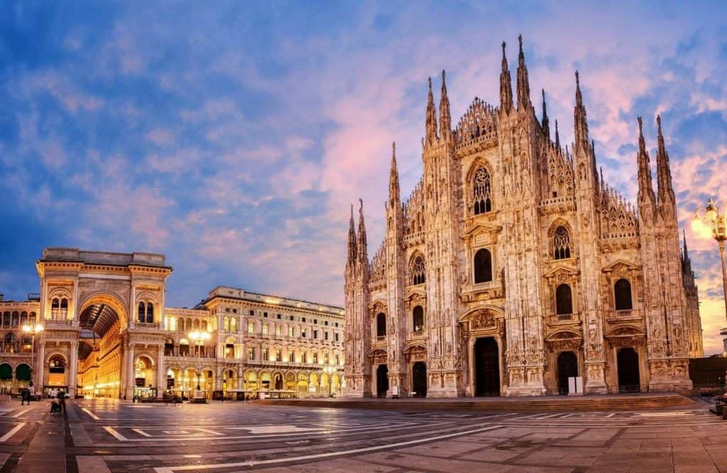 Milan is one of the prettiest cities in Italy.