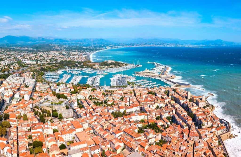 One of the best beach towns in France is Antibes.