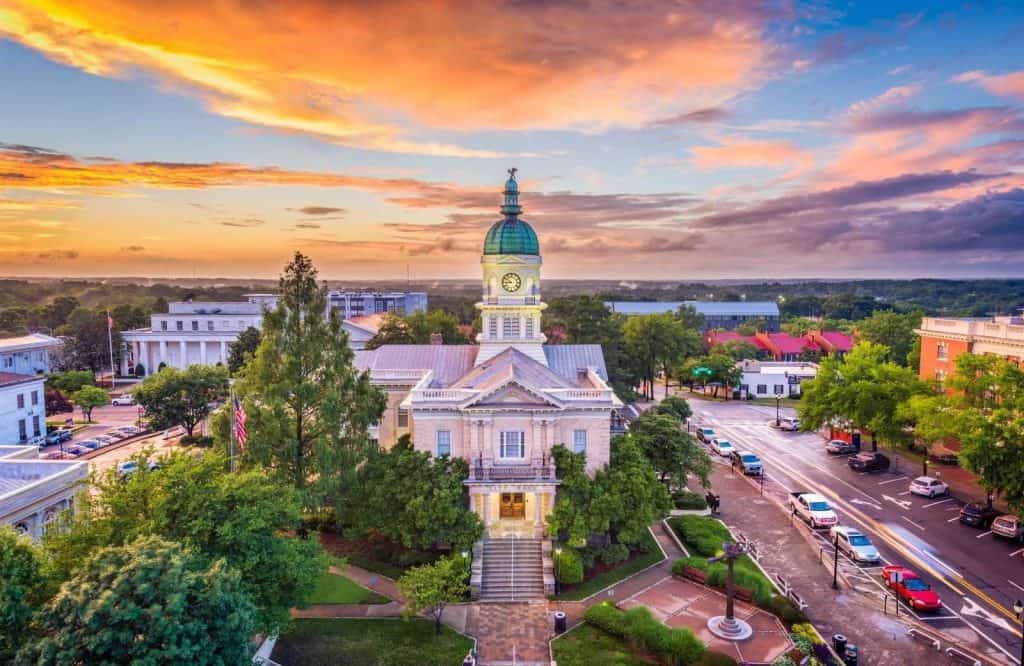 One of the best towns to visit in Georgia is Athens.
