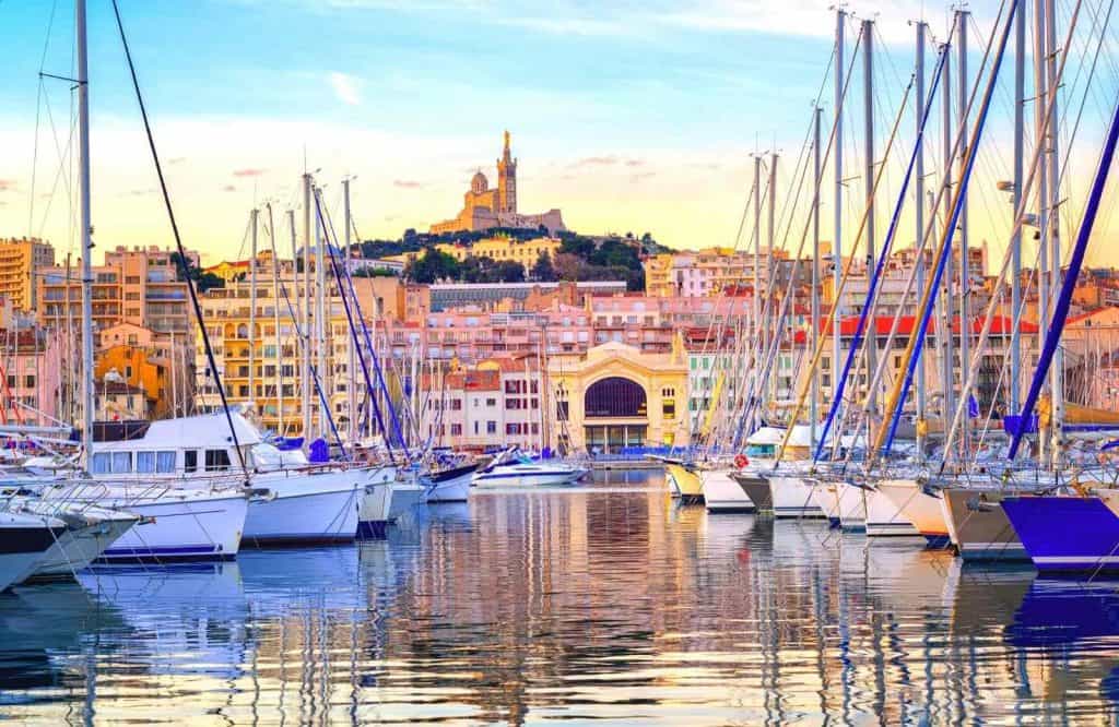 Marseille is one of the best beach towns in France.