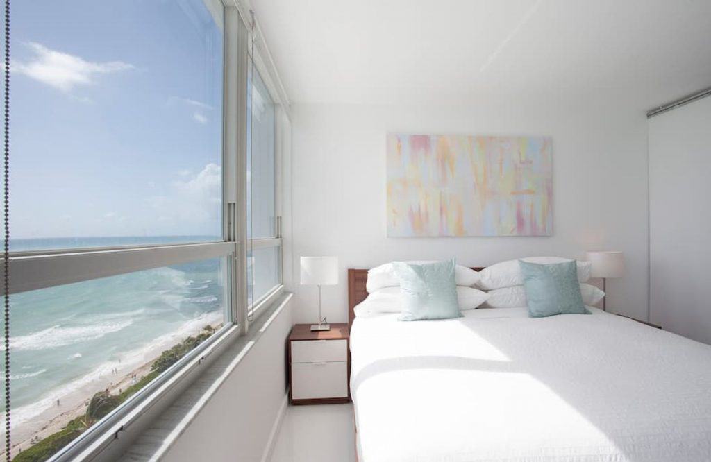 If you're looking for the best Airbnbs in Miami, check out this oceanfront apartment.