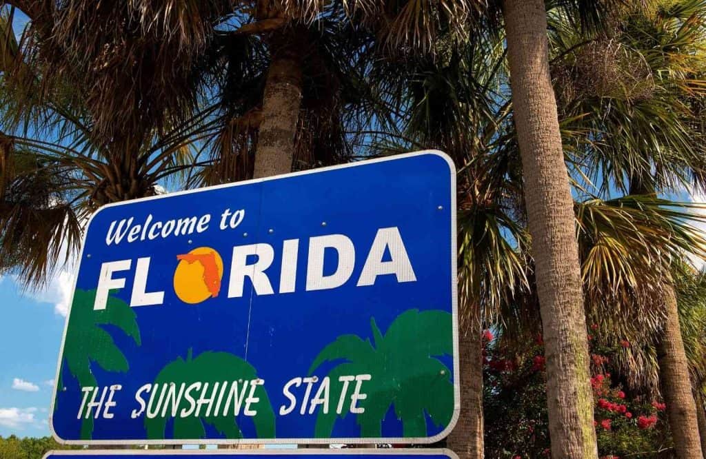 You can road trip or fly to begin your Florida road trip.