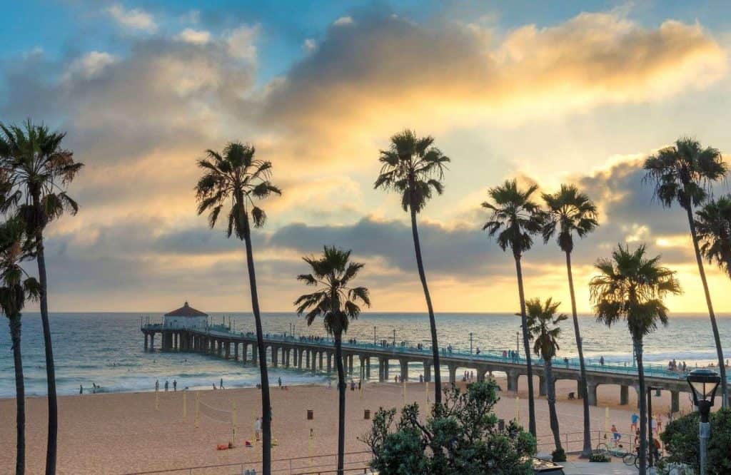 Malibu is one of many fun beach towns in California.