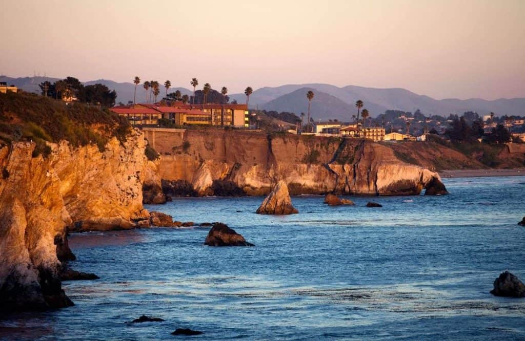 Pismo Beach is one of several beach towns in California.