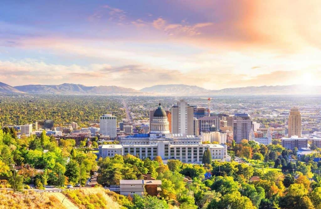 Salt Lake City, the capital of Utah, is one of the best places to visit in Utah.