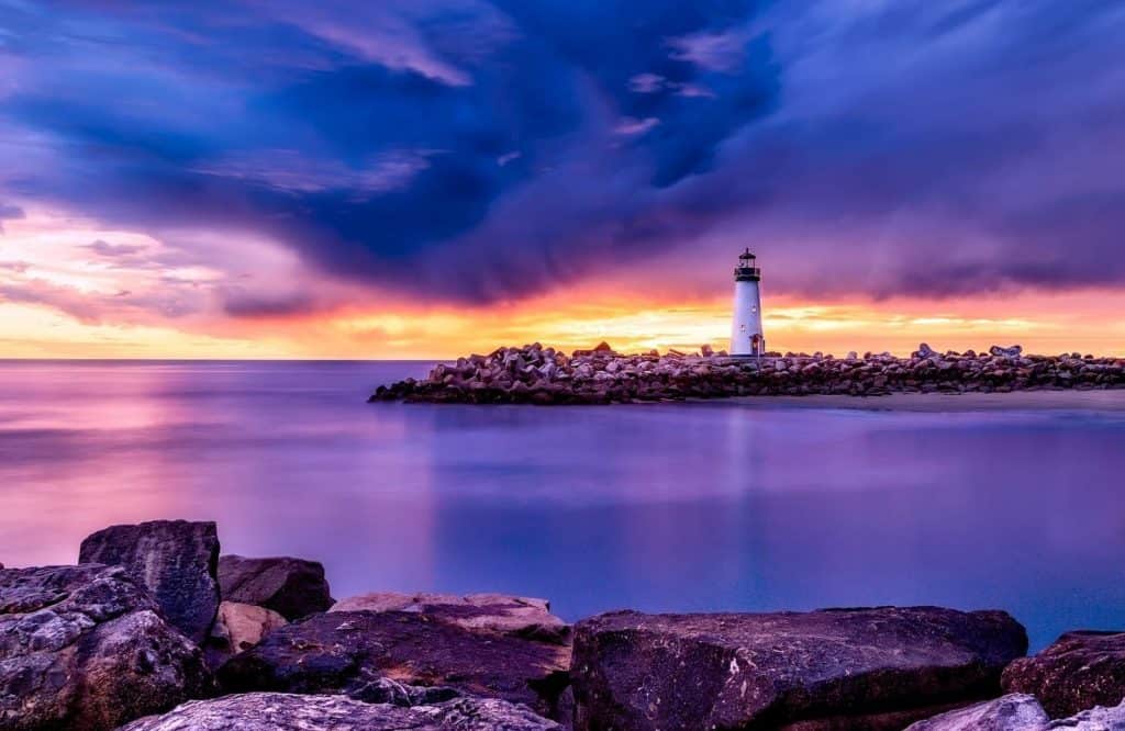 One of the most unique beach towns in California is Santa Cruz.