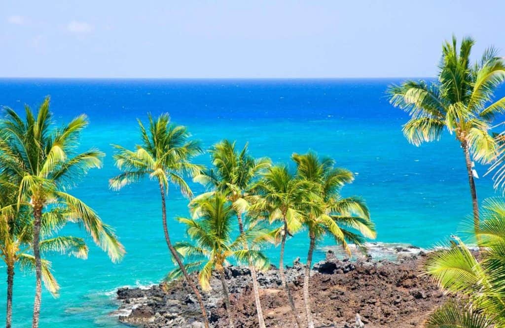 One of the most gorgeous islands in the USA is the Big Island.