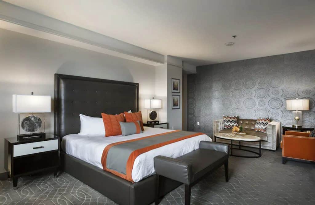 One of the most amazing romantic getaways in Oklahoma is the Colcord Hotel.