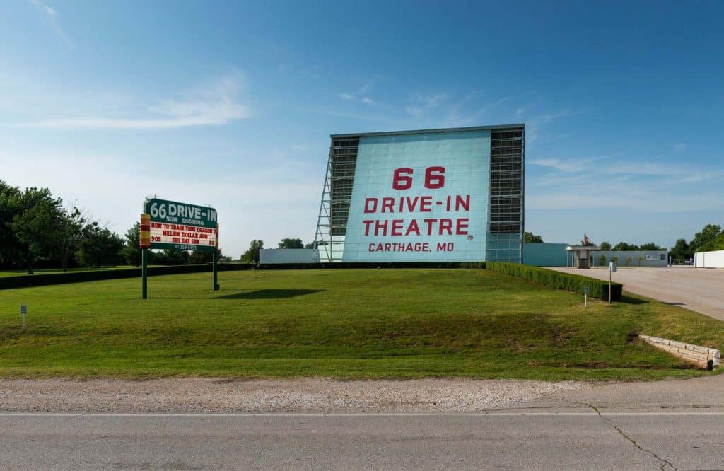 66 Drive-In Theater is one of many interesting Route 66 attractions.