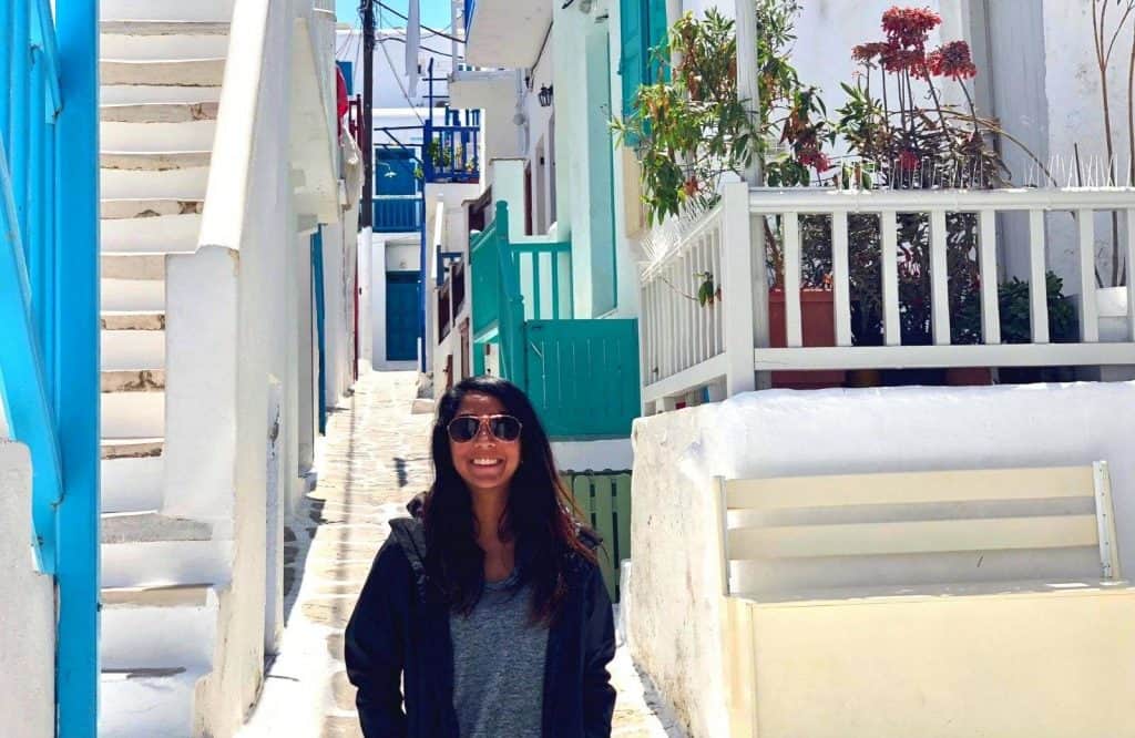 If applicable, compare accessibility friendliness when comparing Santorini or Mykonos.