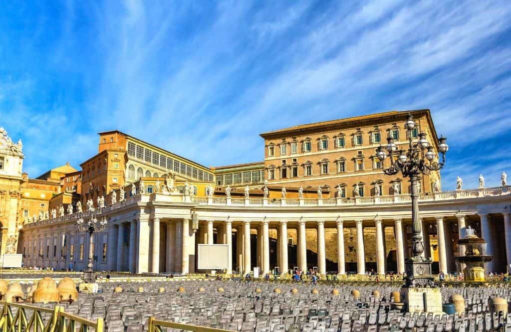 Check out where the Pope lives when visiting the Vatican.