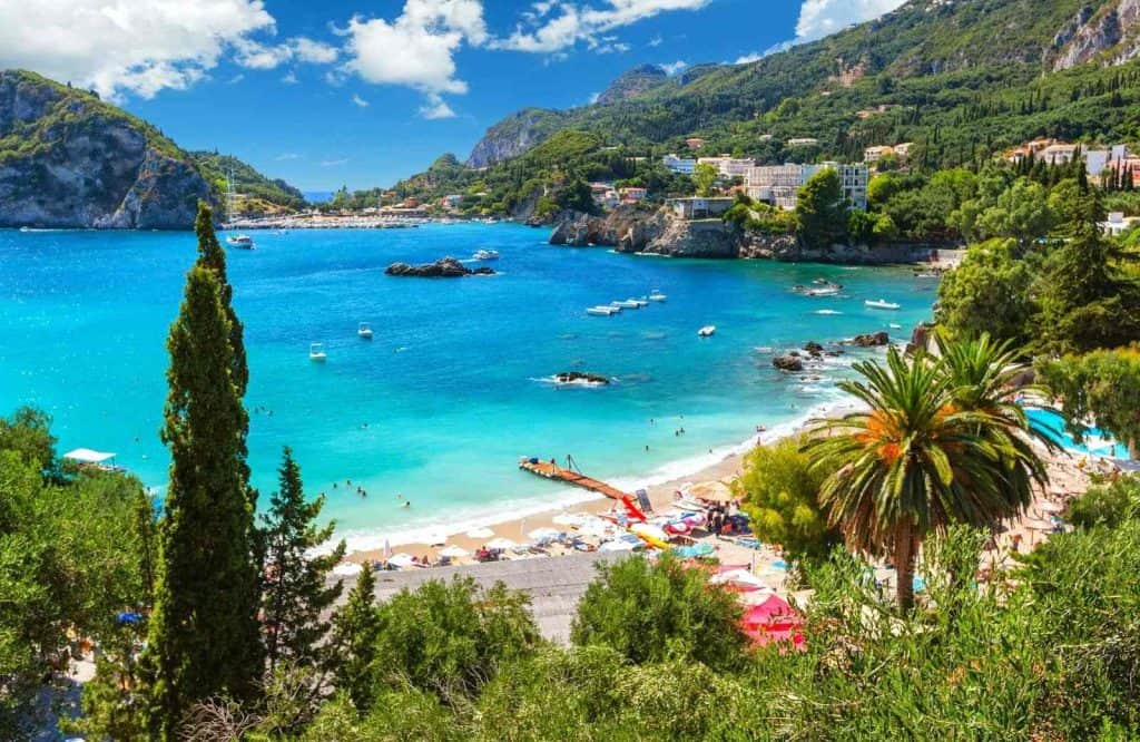 Corfu is one of several romantic cities in Europe.