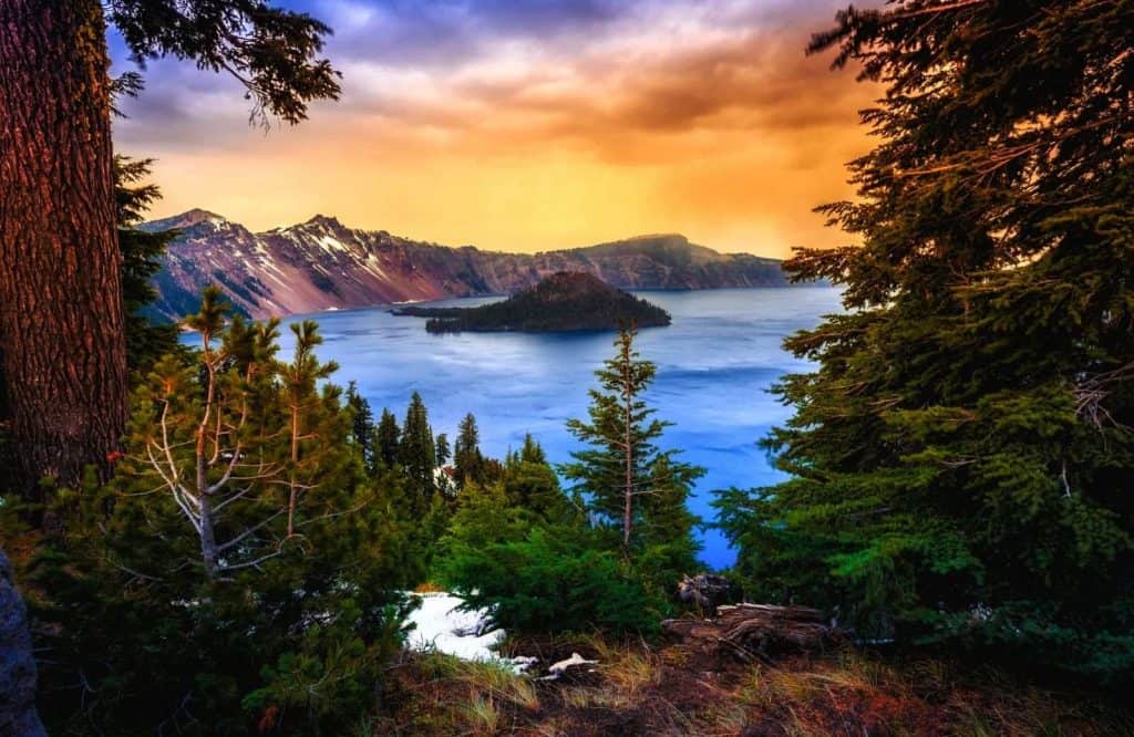 Add Crater Lake National Park to your national parks on the West Coast list.