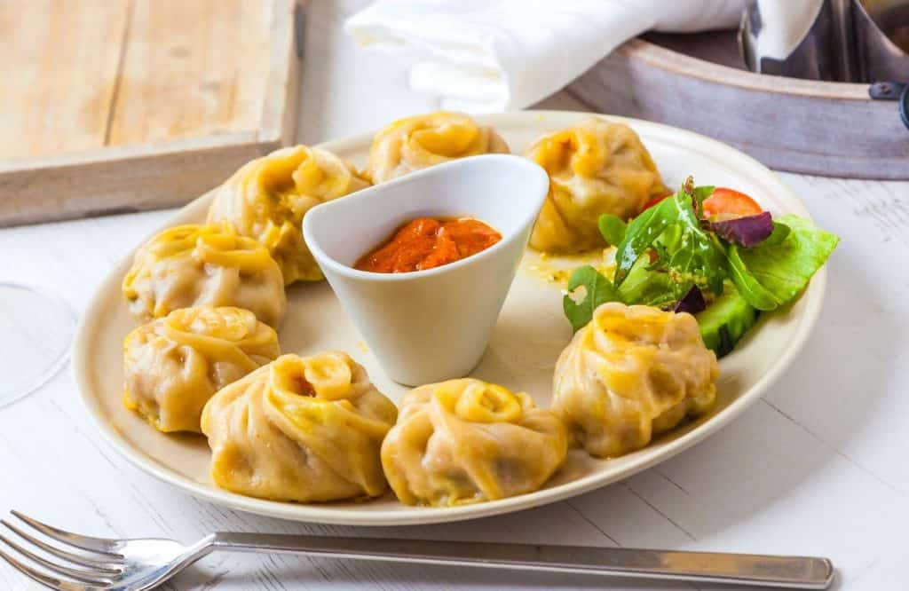 When trying Indian street food, you have to try Momos.