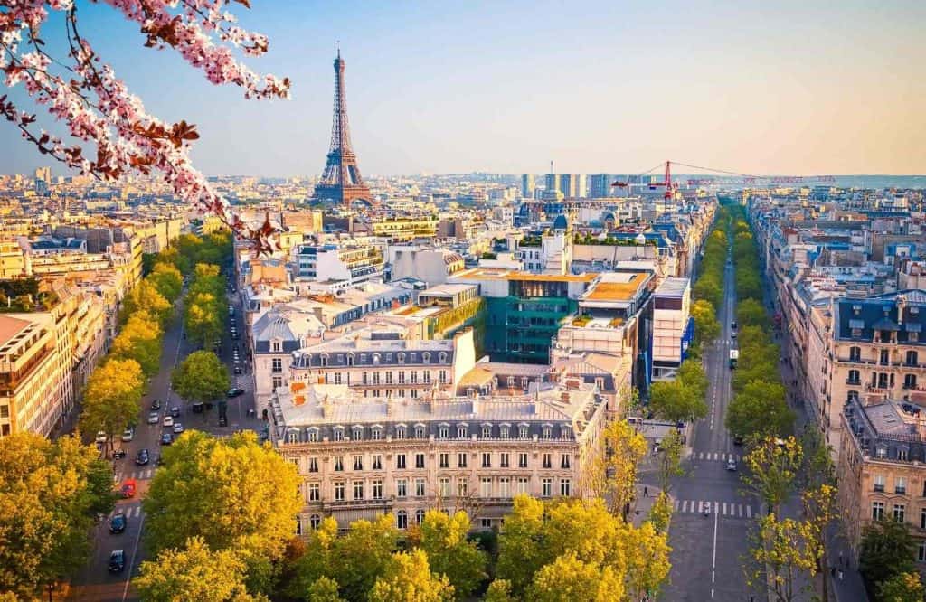One of the most romantic cities in Europe is Paris.