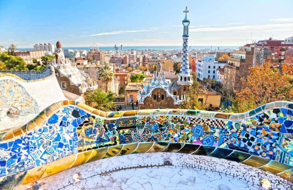 An iconic thing to do on any 2 day Barcelona itinerary is Park Guell.
