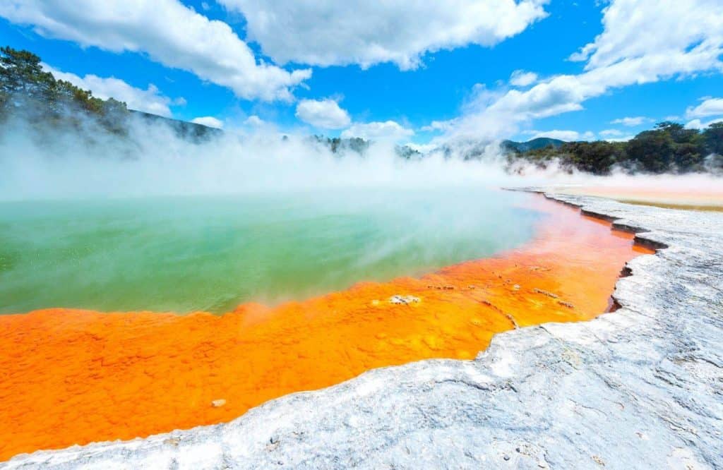 Rotorua is one of many amazing day trips from Auckland.