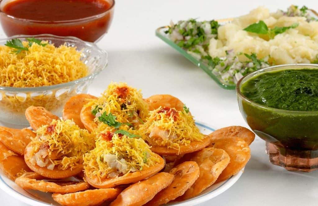 If you're looking for delicious Indian street food dishes to try, definitely try Sev Puri.