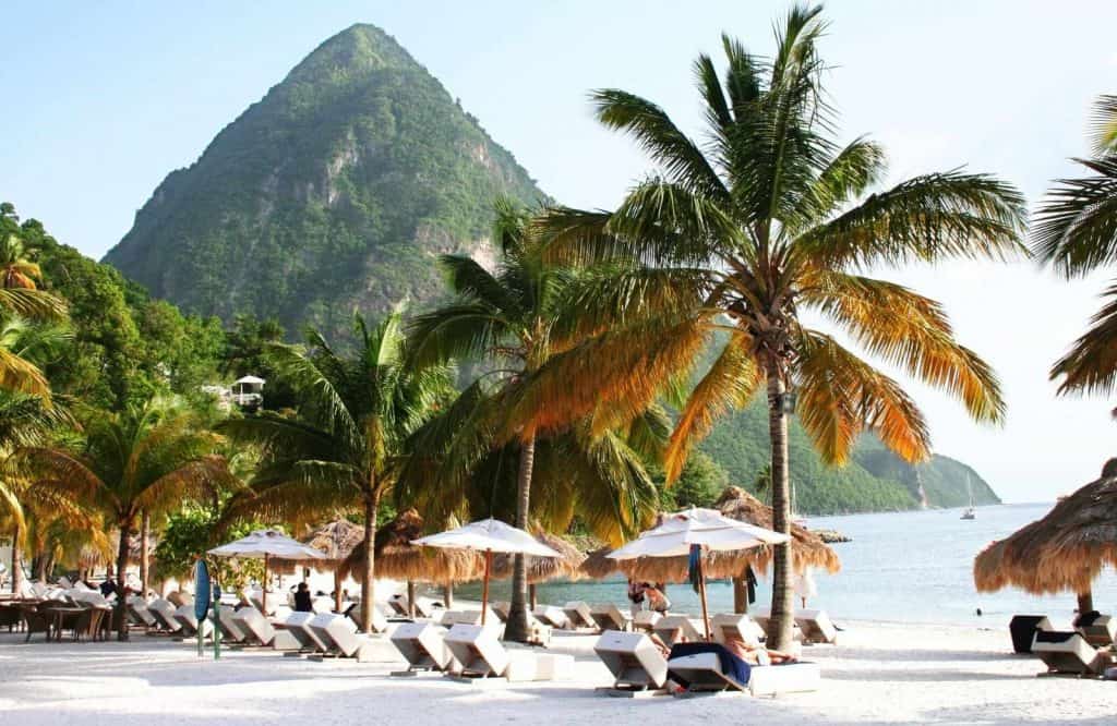 If you're looking for beach destinations, add St. Lucia to your bucket list for couples.