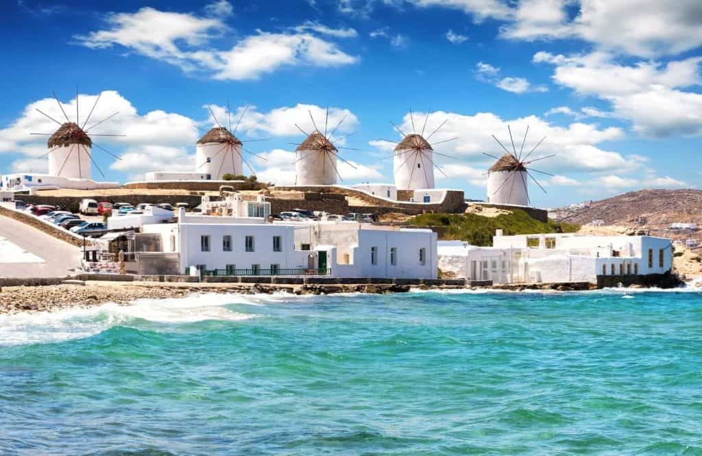 Be sure to consider the attractions when researching Santorini or Mykonos.