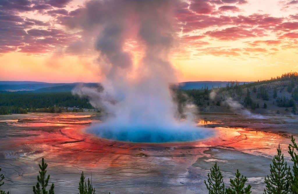 Another one of the most incredible national parks on the West Coast is Yellowstone.