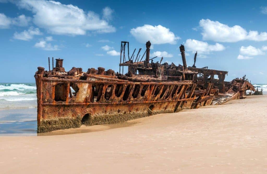 A fun landmark in Australia is Fraser Island.