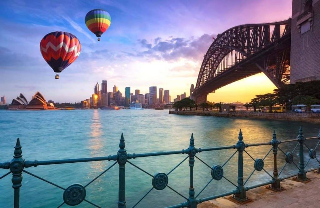 Add Sydney Harbor Bridge to your list of landmarks in Australia.