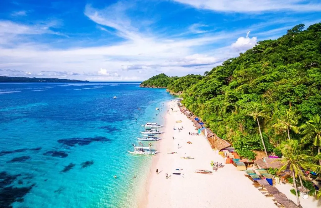 One of the best islands in Asia is Boracay.