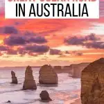 A pinnable image to save this post on Pinterest that says "17 must see great ocean road stops."