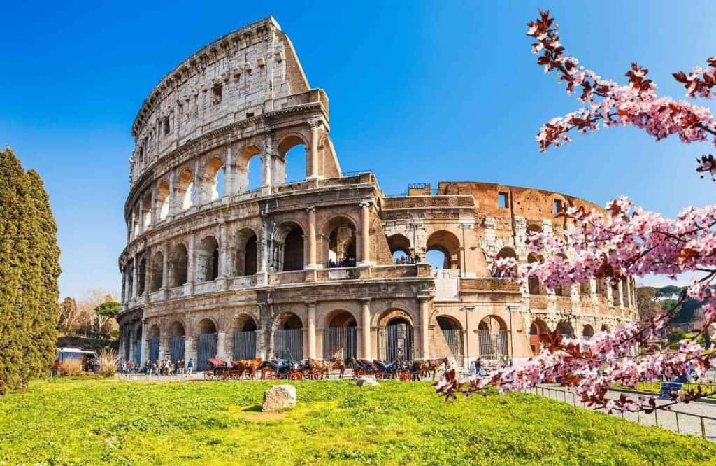 The Colosseum in Rome which is what is Italy known for.