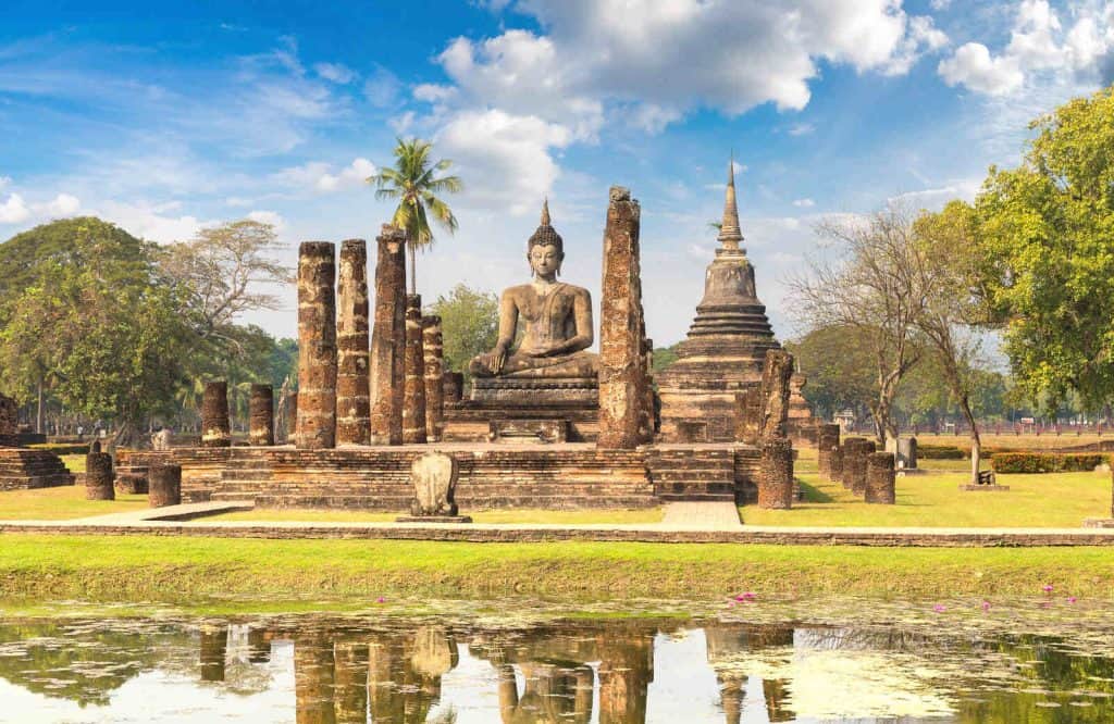Mahathat Temple in Sukhothai Historical Park.